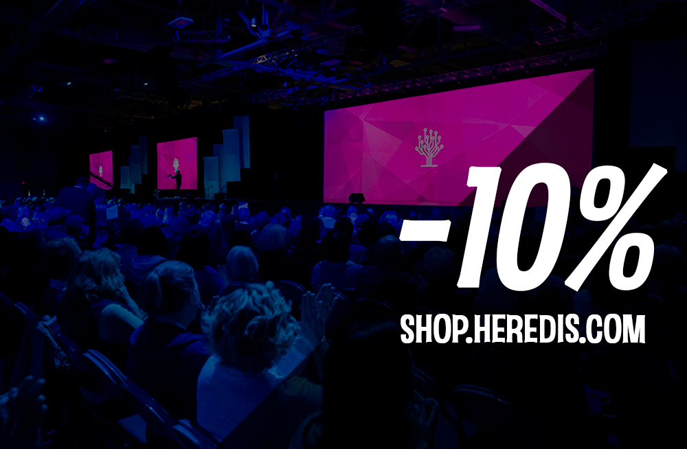 10% off on shop.heredis.com